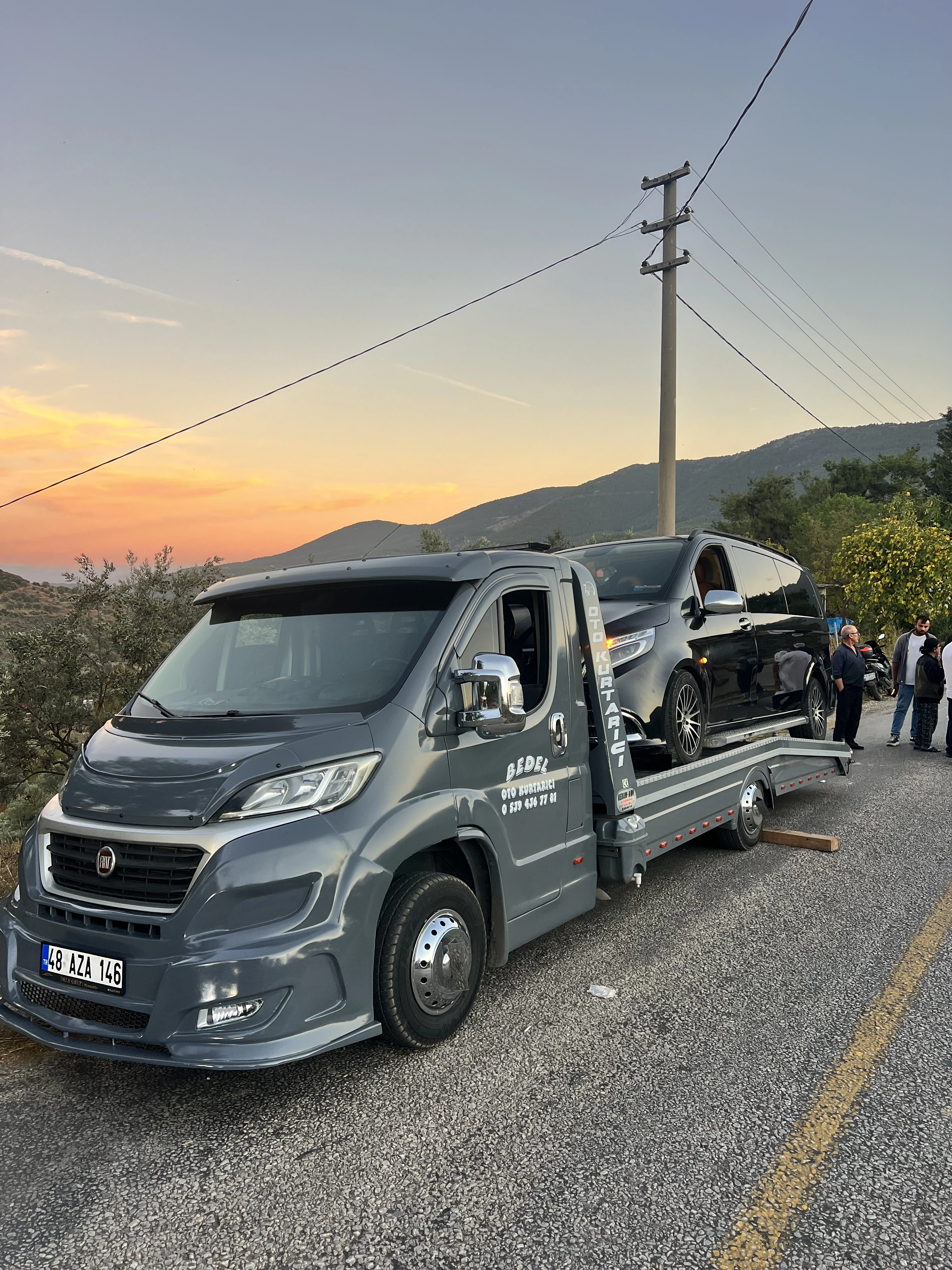 Yatağan ve Muğla genelinde 7/24 hizmet veren oto kurtarma ve çekici servis aracımız